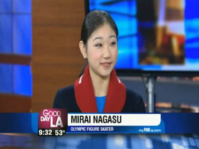 Mirai Nagasu post Olympics interview